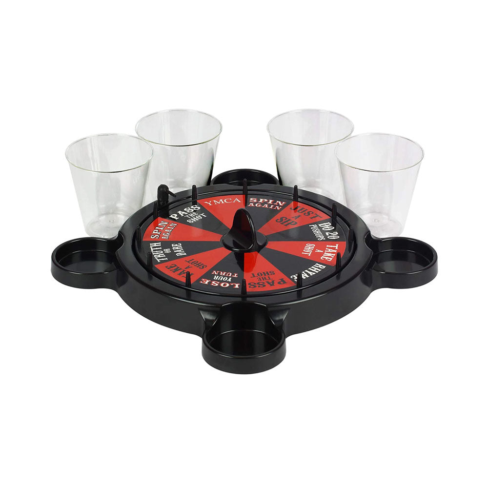 Spin Tragos™ Casino Juego Ruleta Tragos Casino 4 Vasos Shot