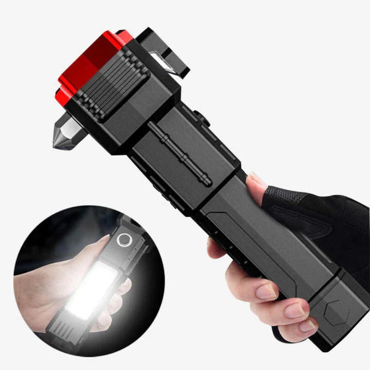 BrillaMax™ Linterna Multifuncional 4 En 1 Recargable™