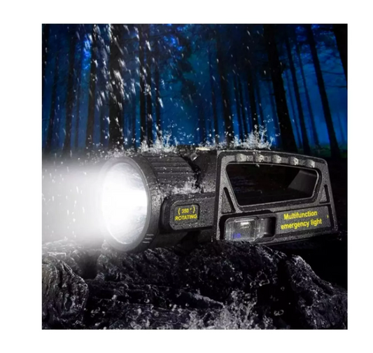EcoLuz™  Linterna Lampara Solar Led Recargable™