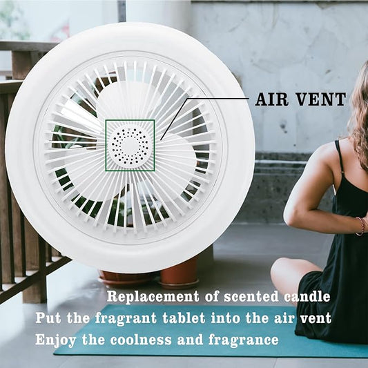 ClimaGlow™   VENTILADOR DE TECHO CON LUZ 3 EN 1